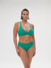 Palmeraie Underwire Plunge Swim Waterfall Green Simone Perele