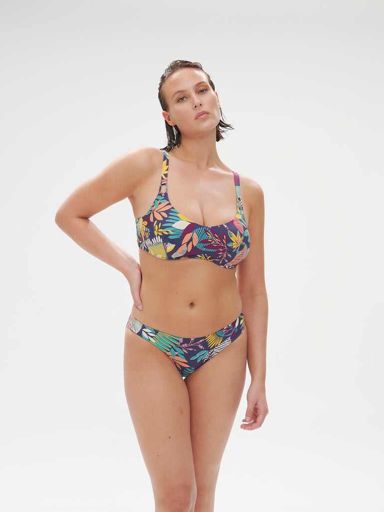 Melia Underwire Scoop Swim Seaside Blue Simone Perele