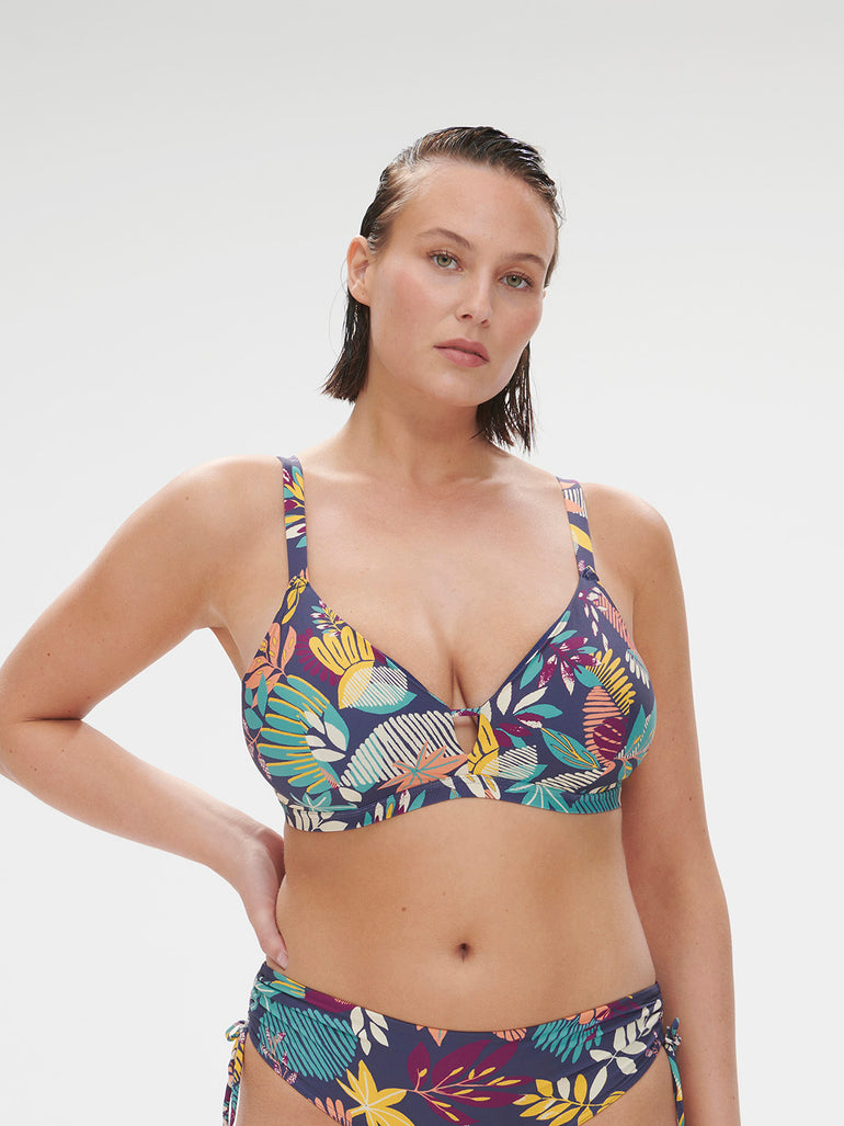 Melia Underwire Triangle Swim Seaside Blue Simone Perele