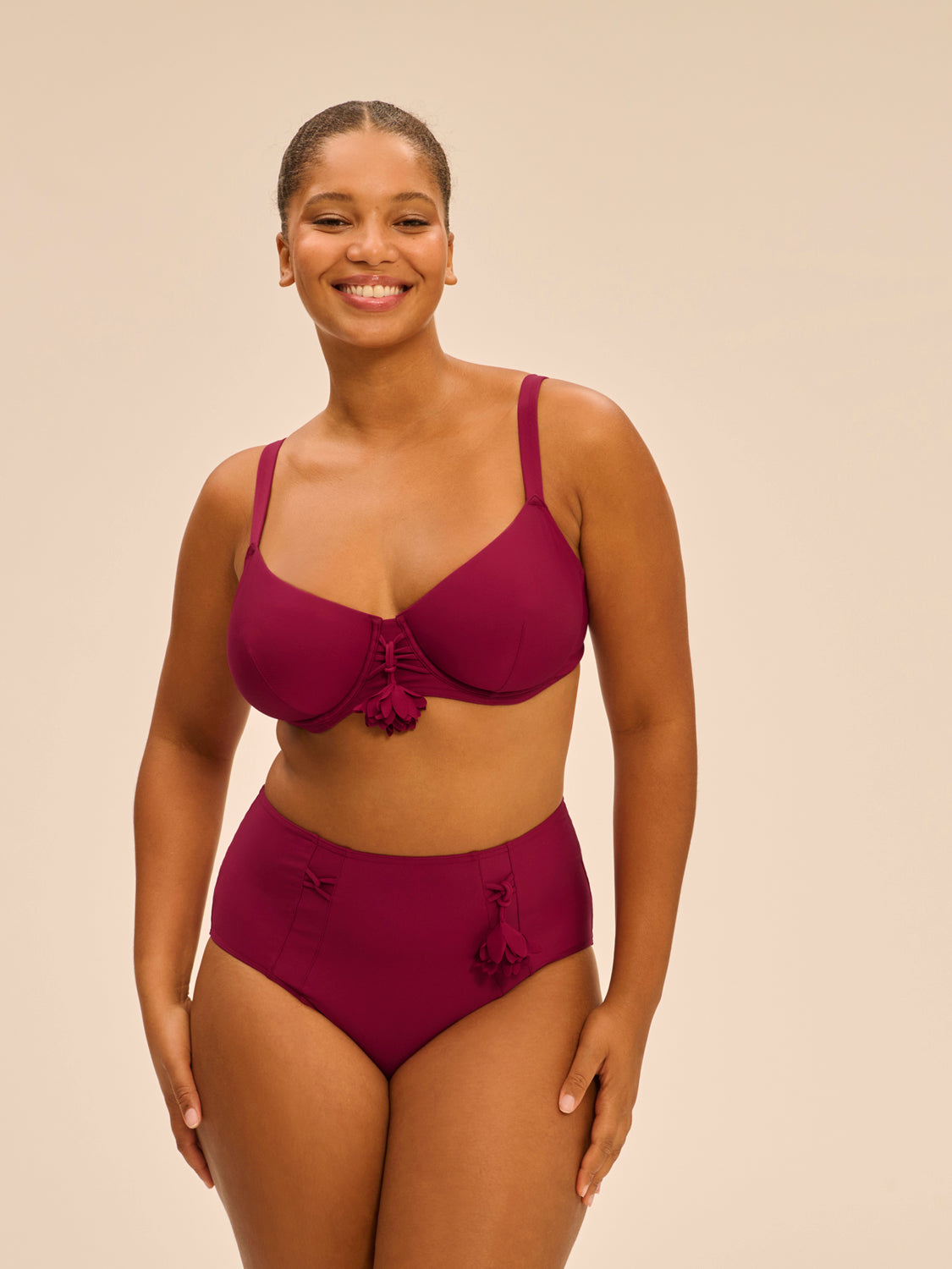 Miracle Retro Brief - Cranberry – Simone Pérèle