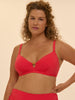 Perle Underwire Triangle - Flamingo