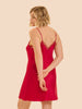 Love Me Silk Nightdress - Opera Red