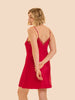 Love Me Silk Nightdress - Opera Red