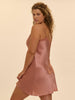Love Me Silk Nightdress - Smokey Pink