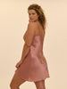 Love Me Silk Nightdress - Smokey Pink