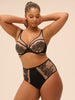 Simone Perele Romance Full Coverage Plunge Bra Black