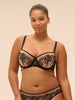 Romance Sheer Demi Bra Black Simone Perele