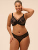 Precieuse Underwire Plunge - Black