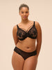 Precieuse Underwire Plunge - Black