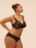 Precieuse Underwire Plunge - Black