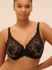 Precieuse Underwire Plunge - Black