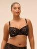 Precieuse Sheer Demi Bra Black Simone Perele