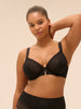 Cassandre Sheer Demi - Black