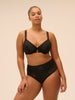 Cassandre Sheer Demi - Black