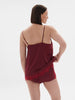 Satin Secrets Short Spinel Red Simone Perele