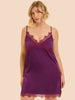 Satin Secrets Nightdress - Blackberry