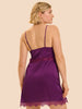 Satin Secrets Nightdress - Blackberry