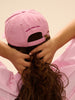 Embroidered Cap - Perfect Pink