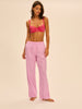 Limited Edition Cotton Pant - Pink Ribbon