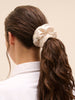 Satin Scrunchie - Topaz Beige