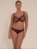 Simone Perele Comete Bikini Panty Dark Brown