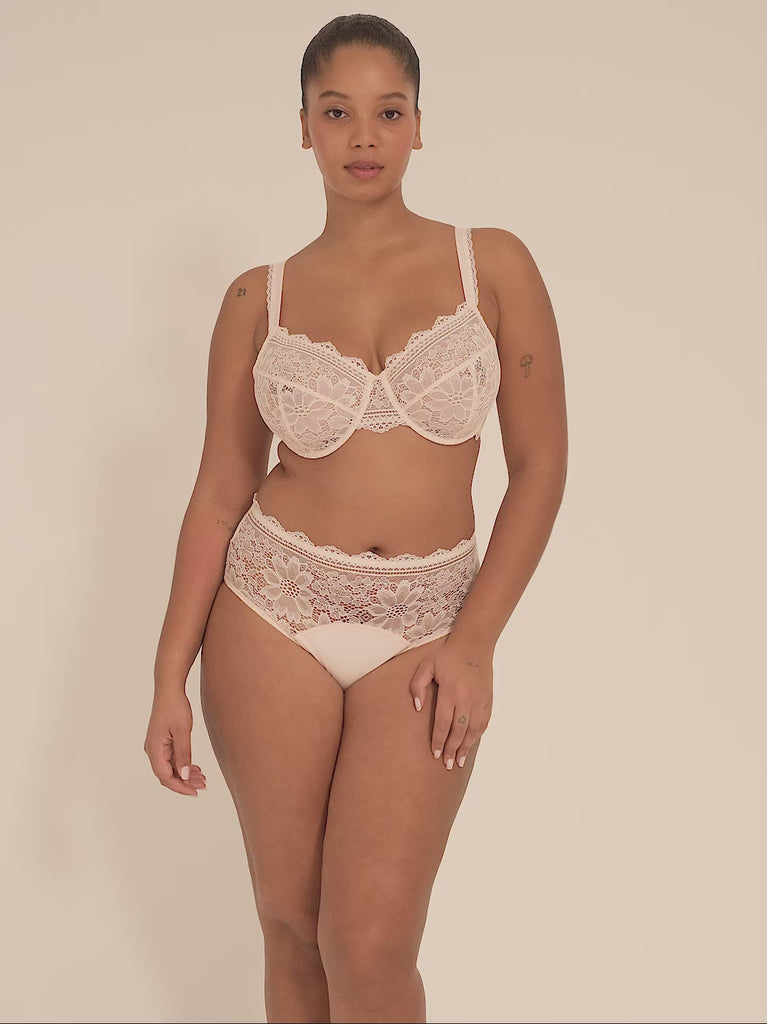 Freesia Retro Brief Panty Petal Powder Simone Perele